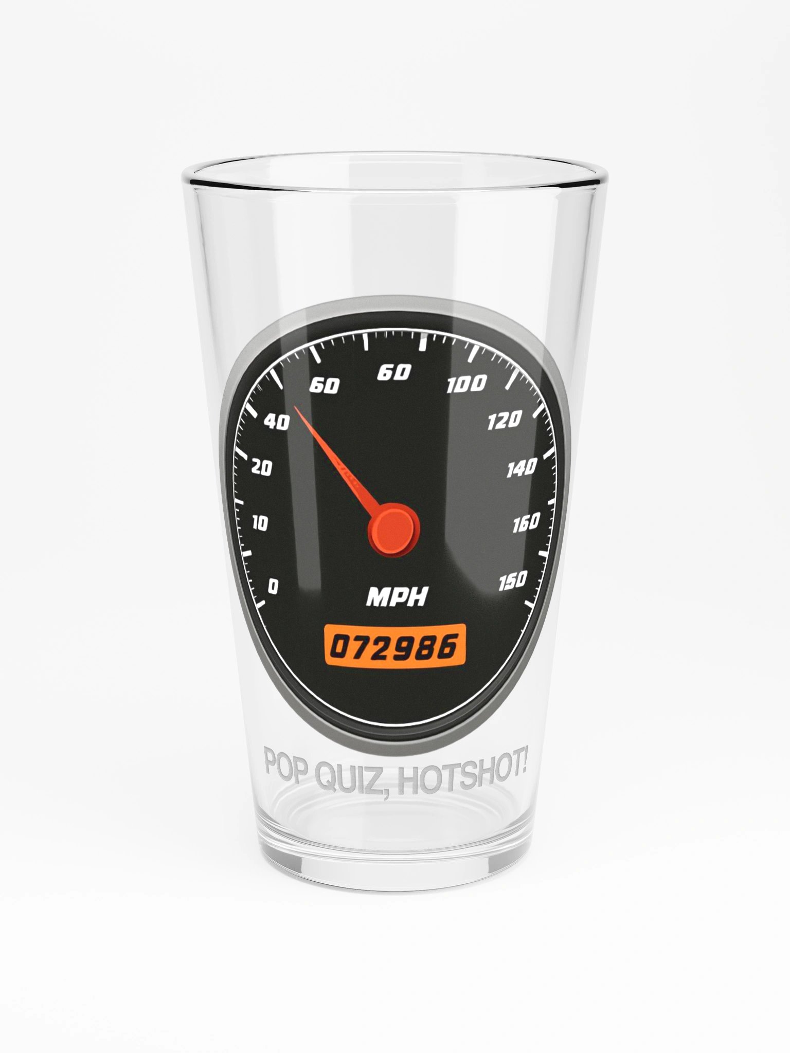 Speed Hotshot Pint Glass product image (3)