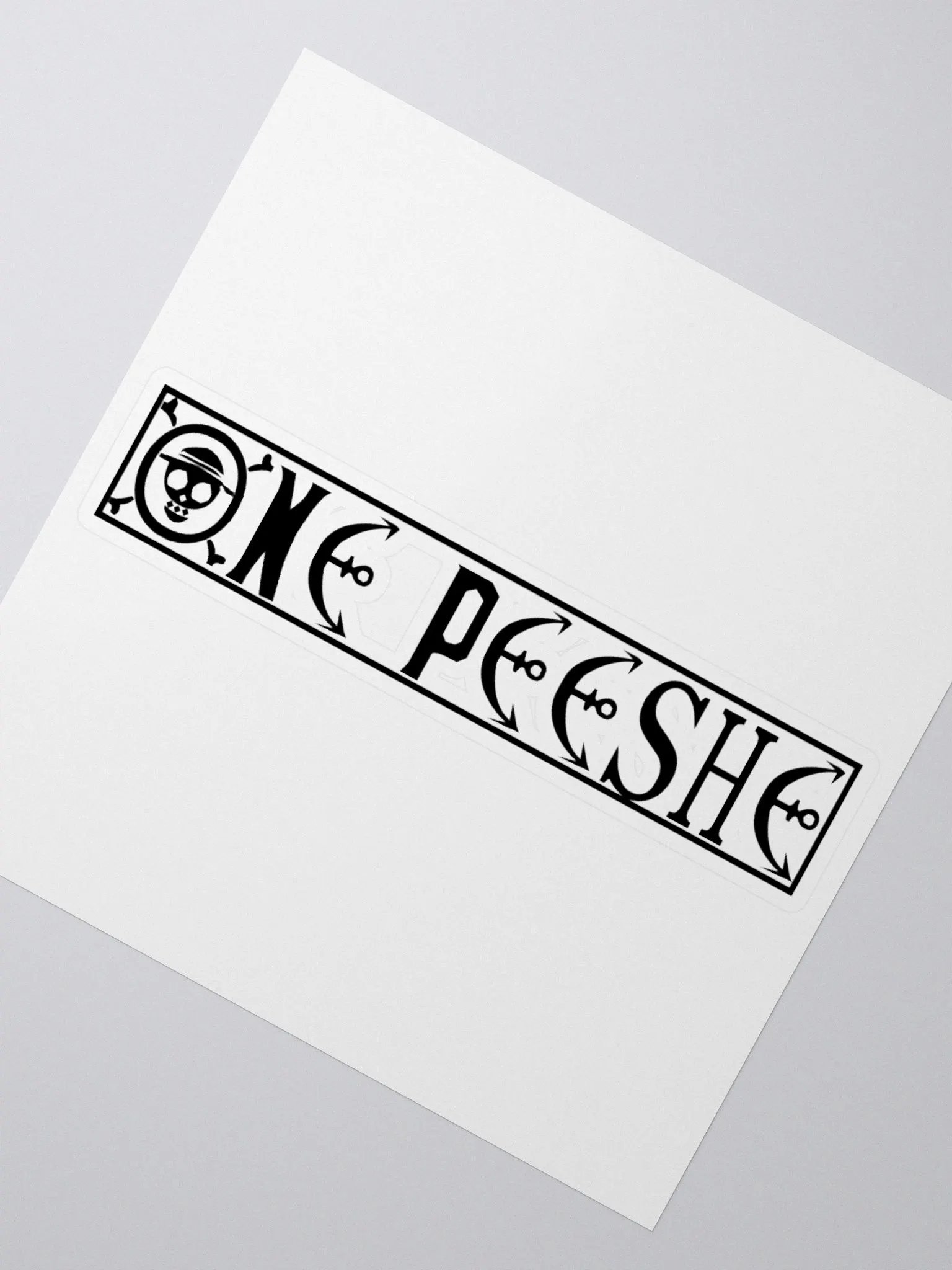 ONE PEESHE Sticker product image (2)