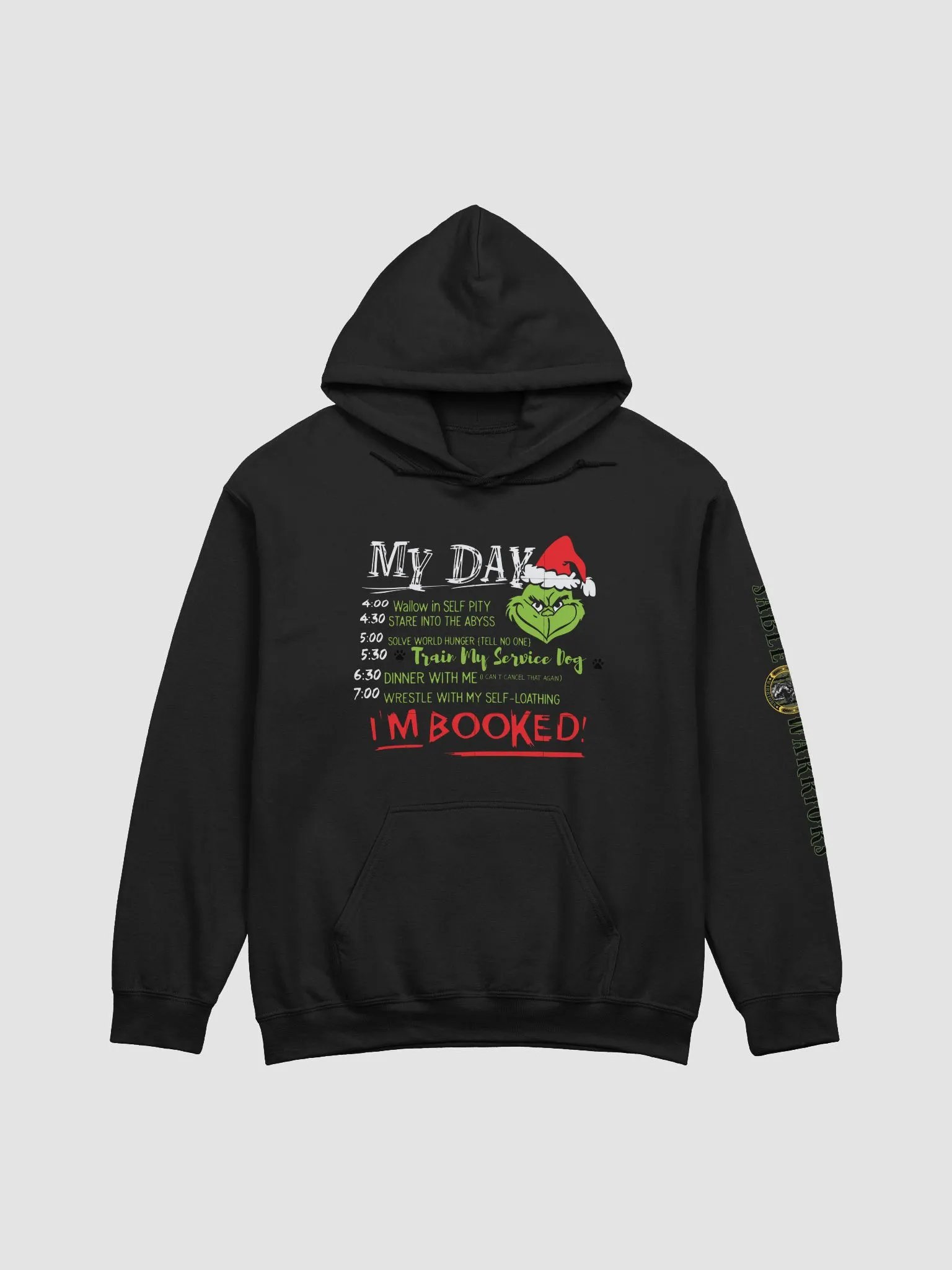 Sable Warriors Holiday Service Dog Hoodie: Helps Pair Veterans With A Service Dog product image (3)