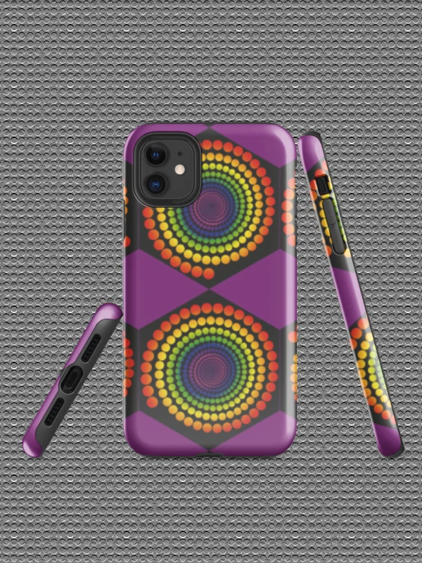 Vivid Spirals IPhone Case product image (47)