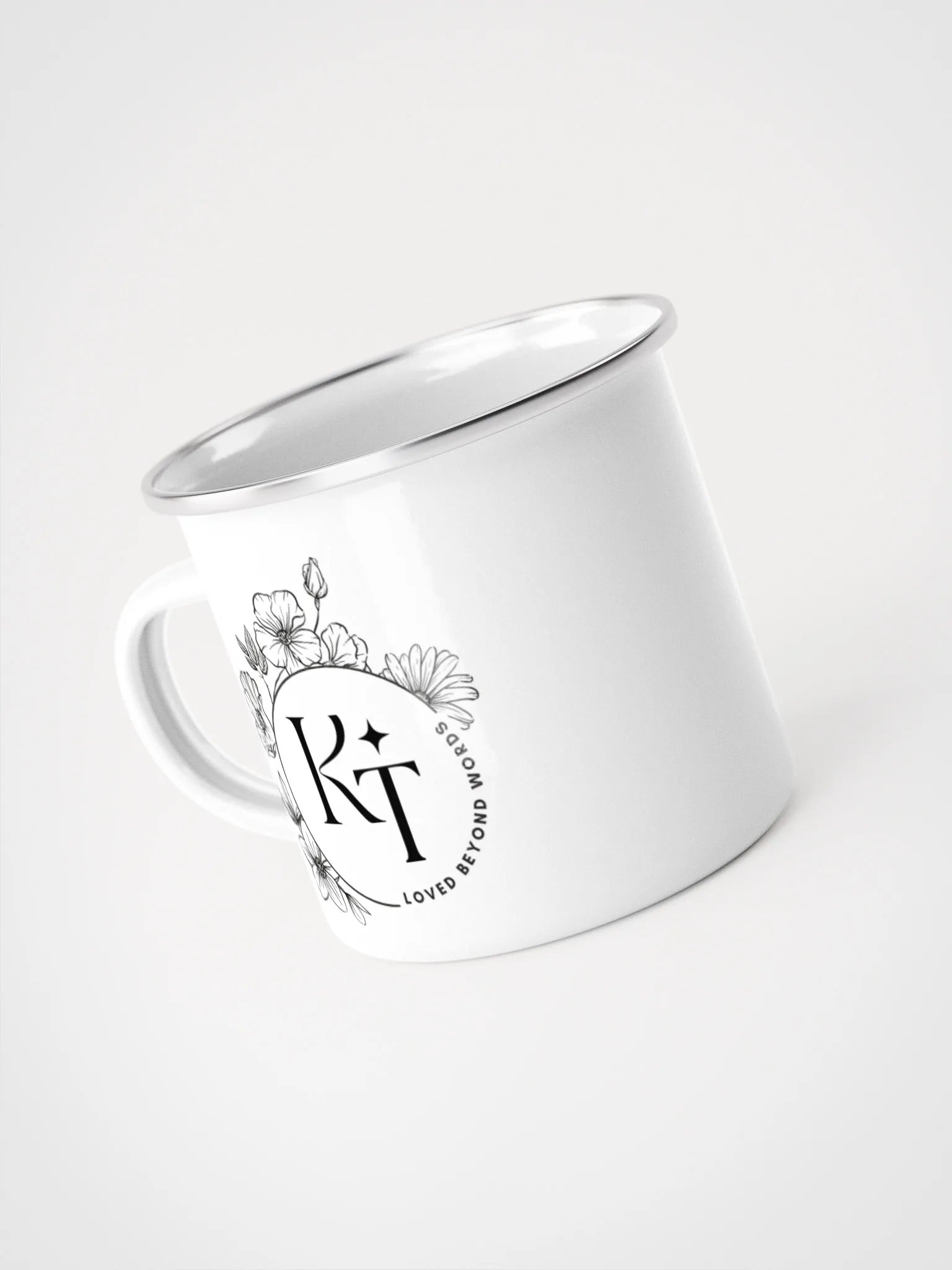Personalized Enamel Mug – KT Design product image (4)