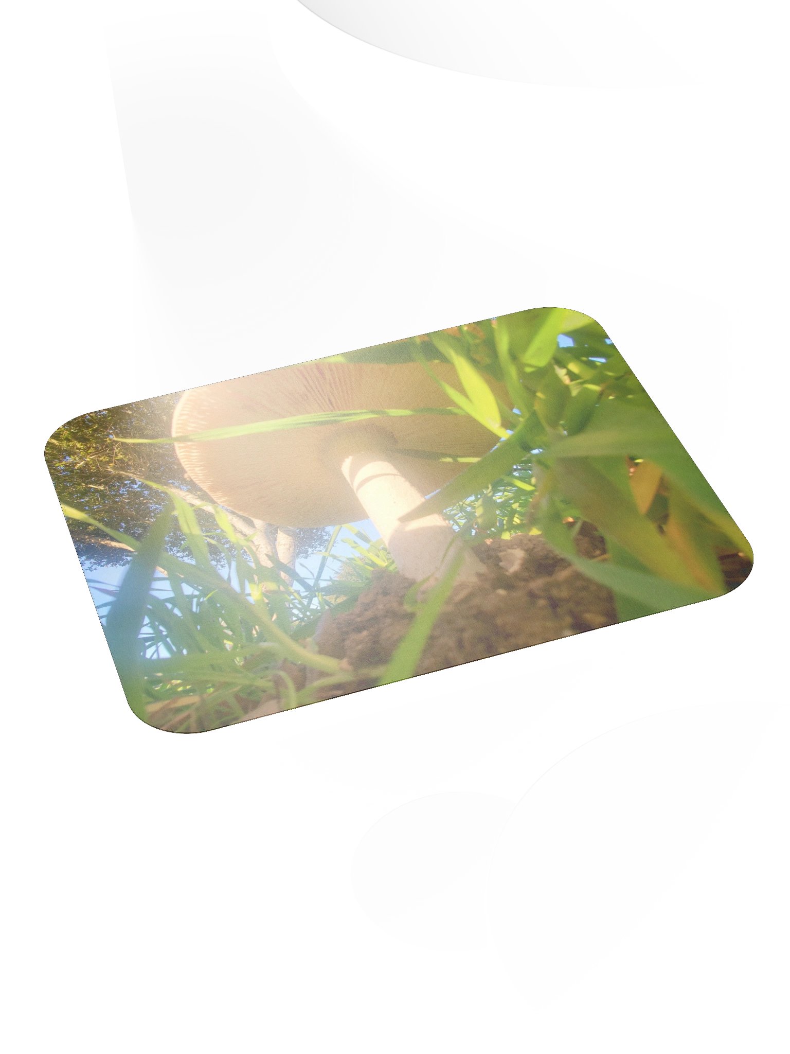 Sunlit Mushroom Mouse Pad product image (4)