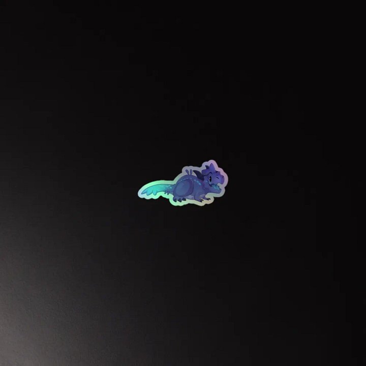 Cheerful Chubby Nycta Holographic Sticker Sheet product image (4)