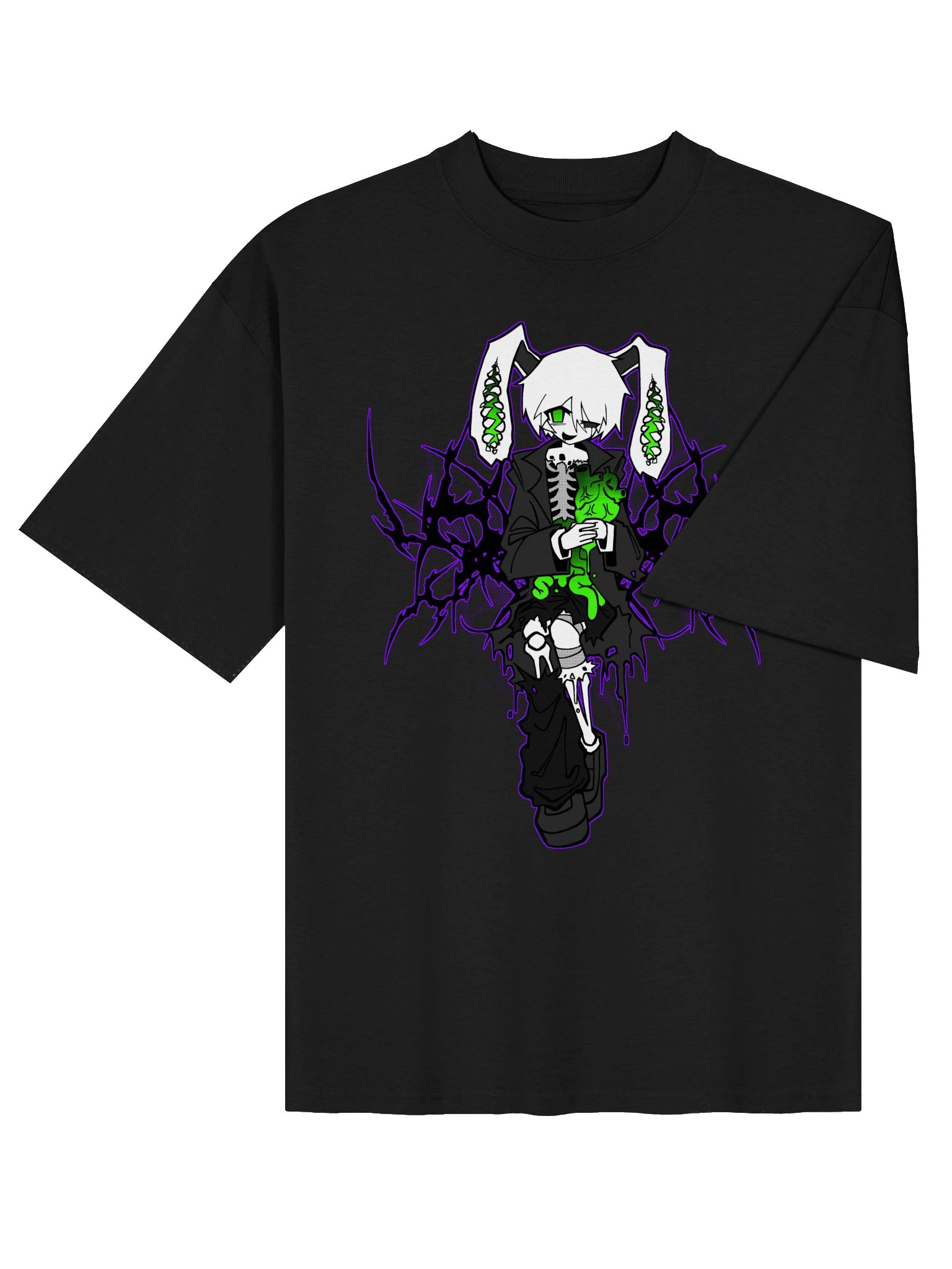 severed heart t-shirt product image (4)