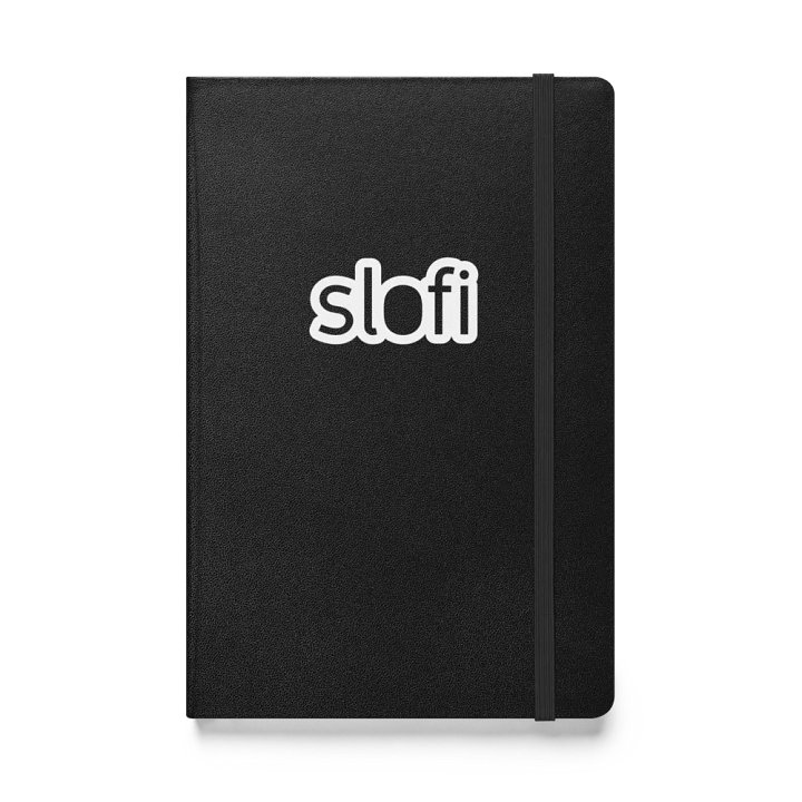 Slofi "Dark Mode" Text Notebook product image (1)
