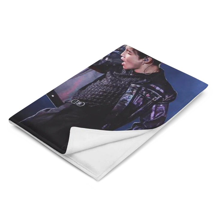 BTS - Jimin - Strength Throw Blanket - Designed by ChimberArt product image (2)