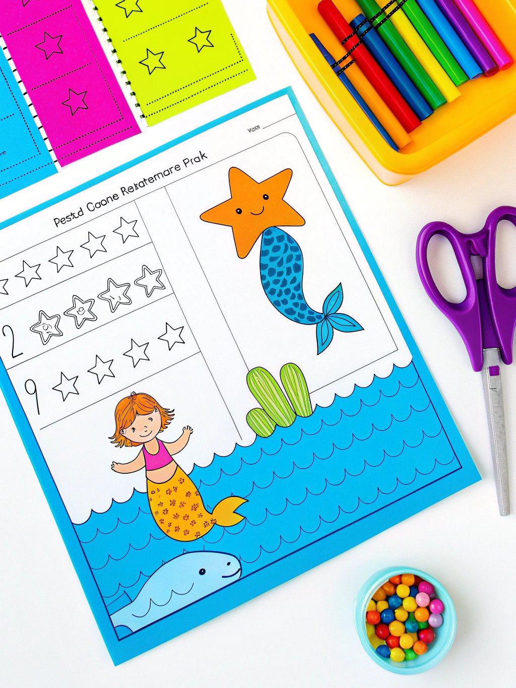 Preschool Ocean Adventure Learning Pack. product image (2)