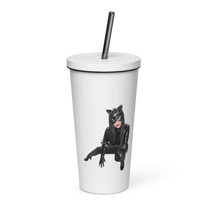 Catwoman Insulated Tumbler w/ Straw product image (1)