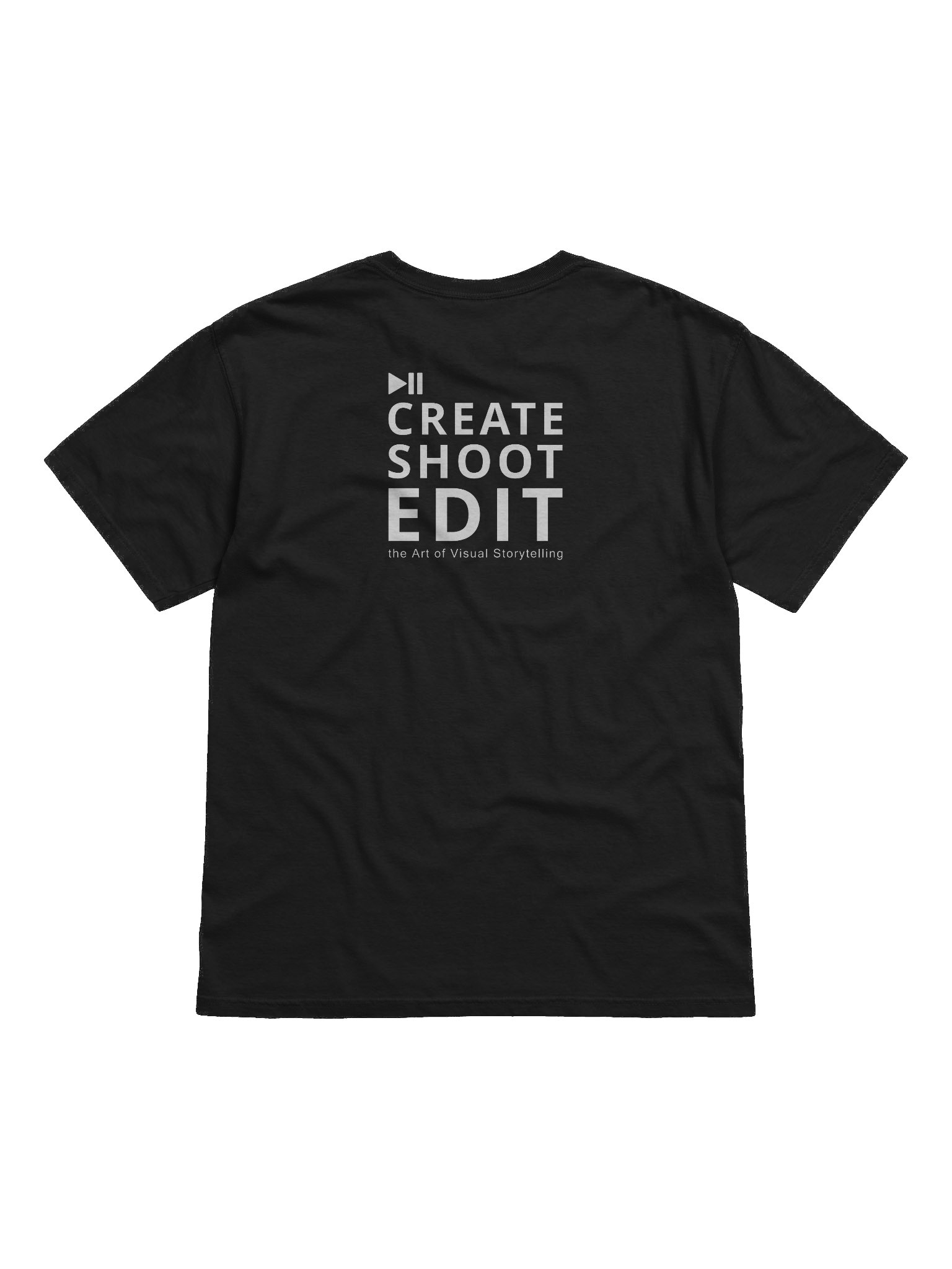 Create, Shoot, Edit Tee – The Art of Visual Storytelling product image (2)