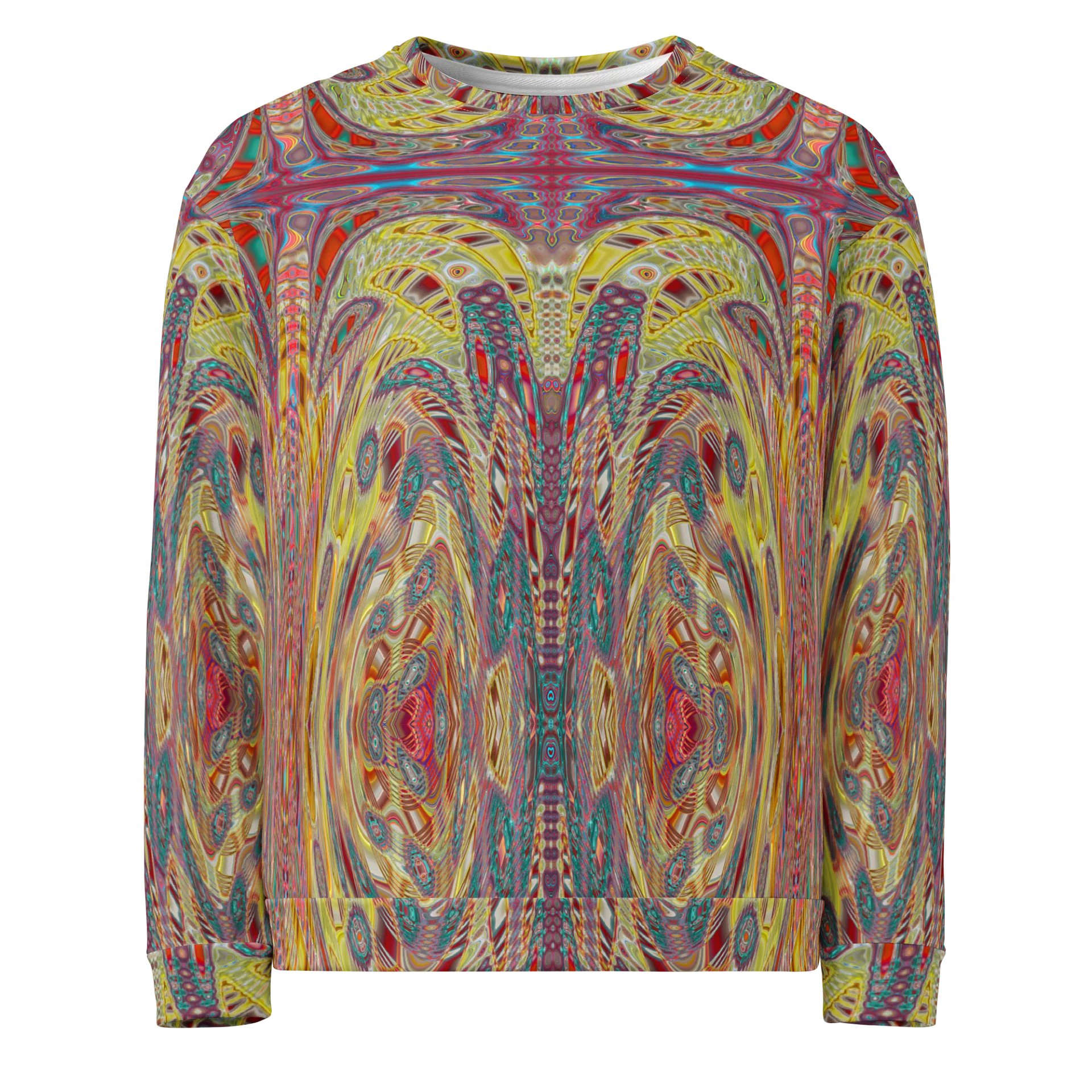 Vector Cascade Red | All-Over Sweatshirt product image (1)
