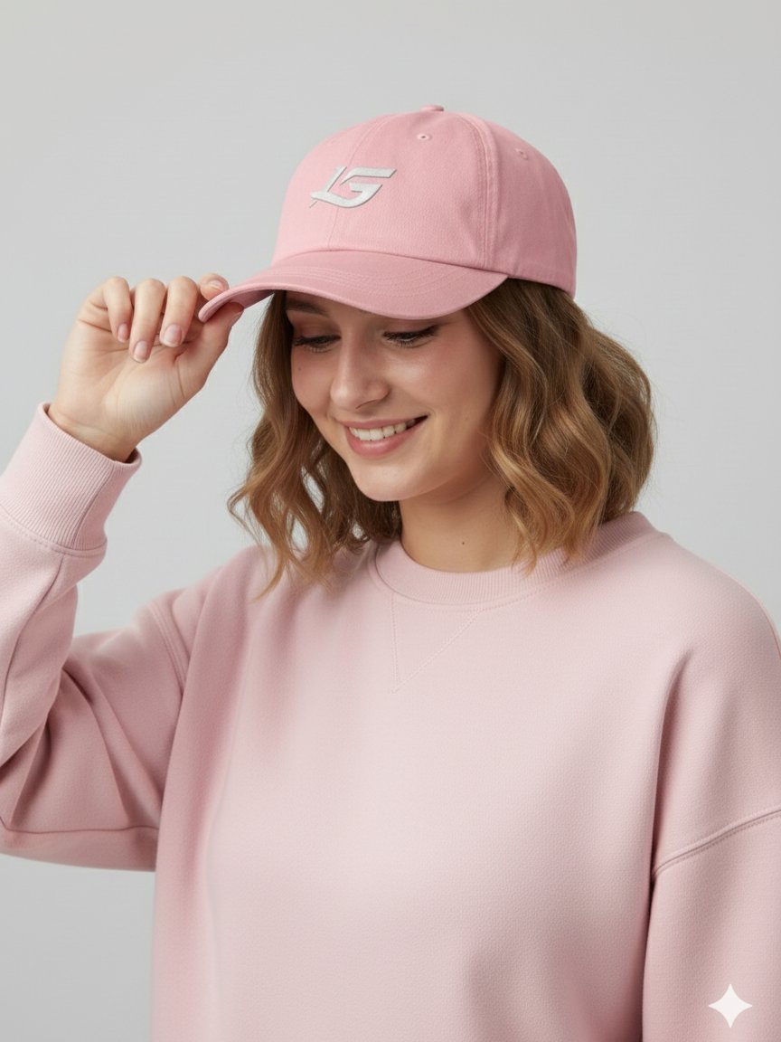Luminon Embroidered Mom Hat - Pink product image (6)