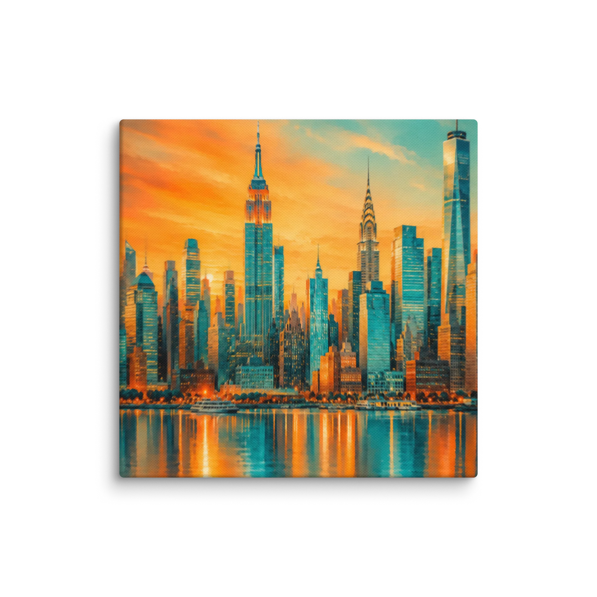 Manhattan Sunset Reflections - The Canvas product image (1)