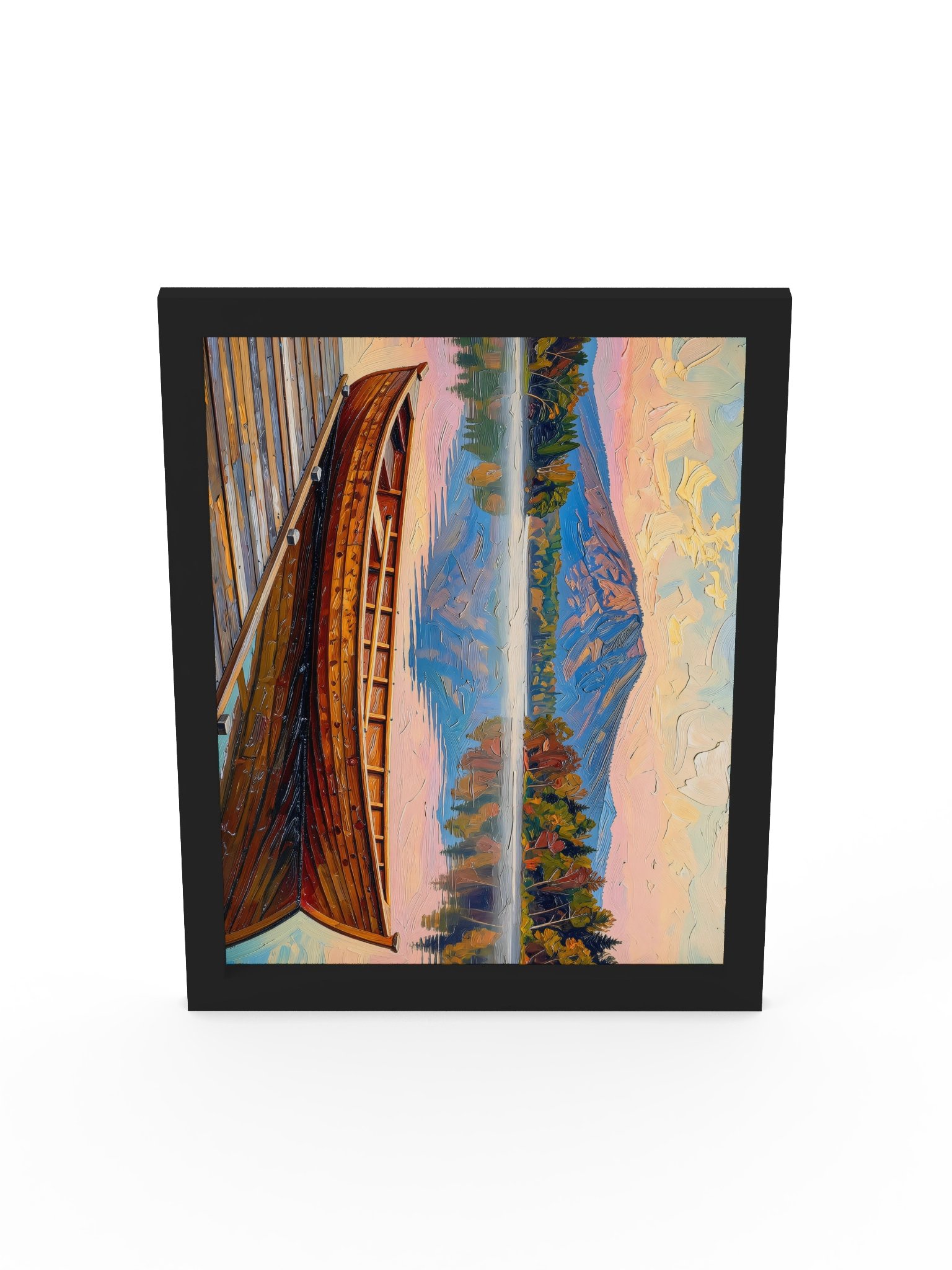 Guideboat at Dawn Framed Print product image (37)