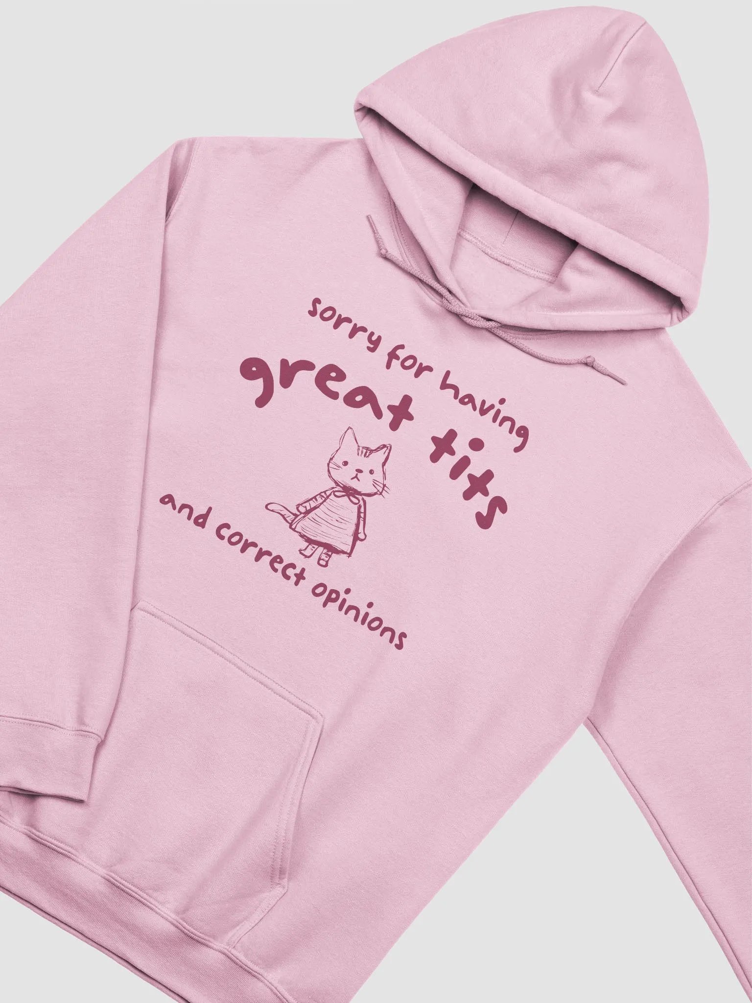 Sorry for having great tits and correct opinions Hoodie product image (2)