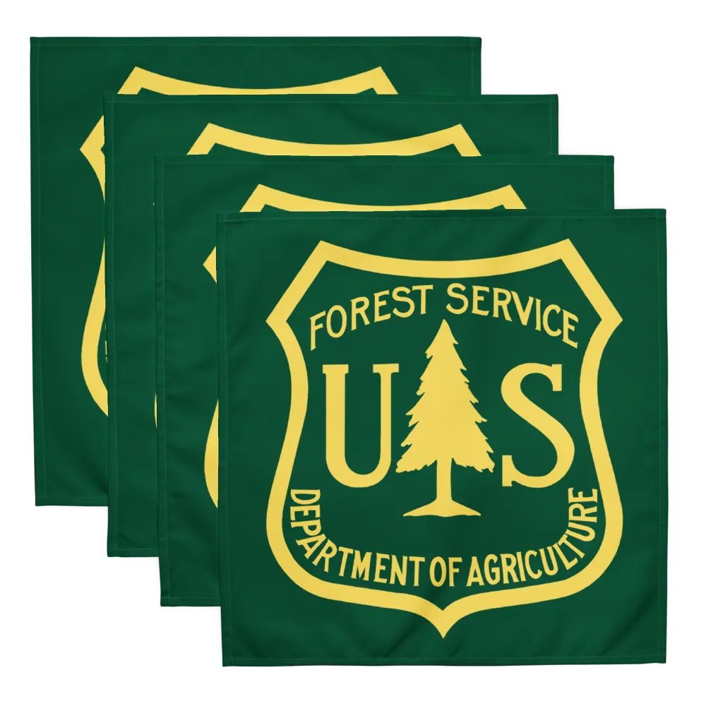 "Forest Service" Dinner Napkins product image (5)