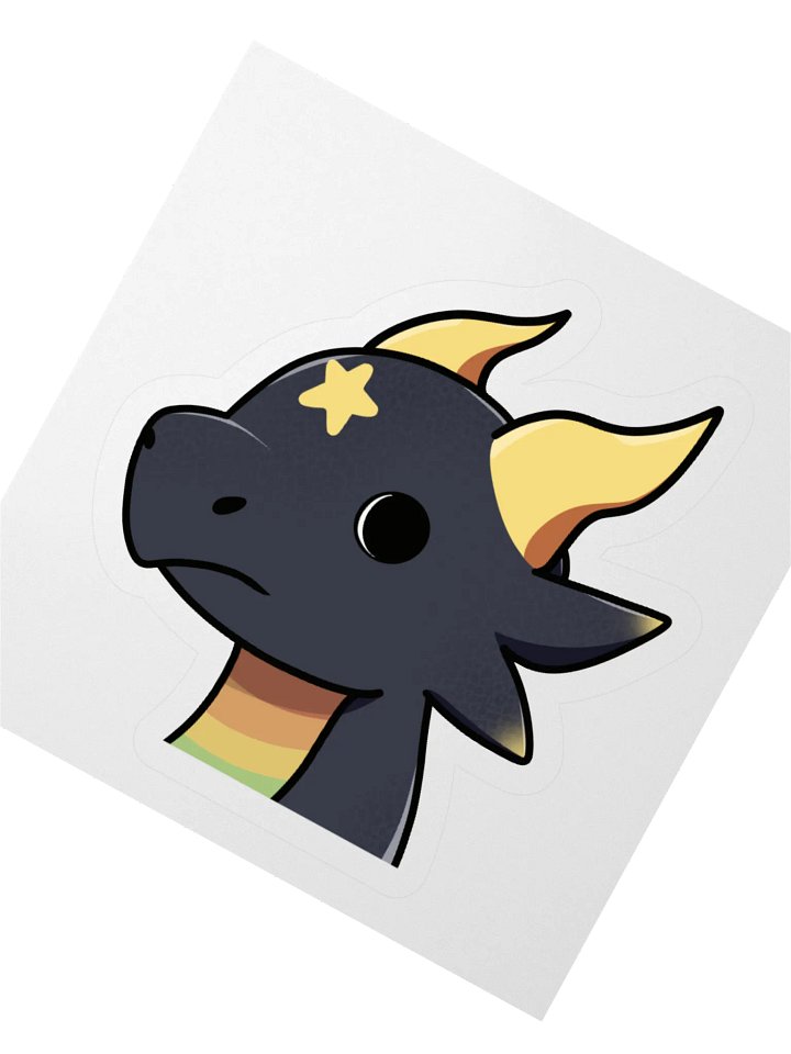Nocturne Side-Eye Meme (Kiss Cut Stickers) product image (2)