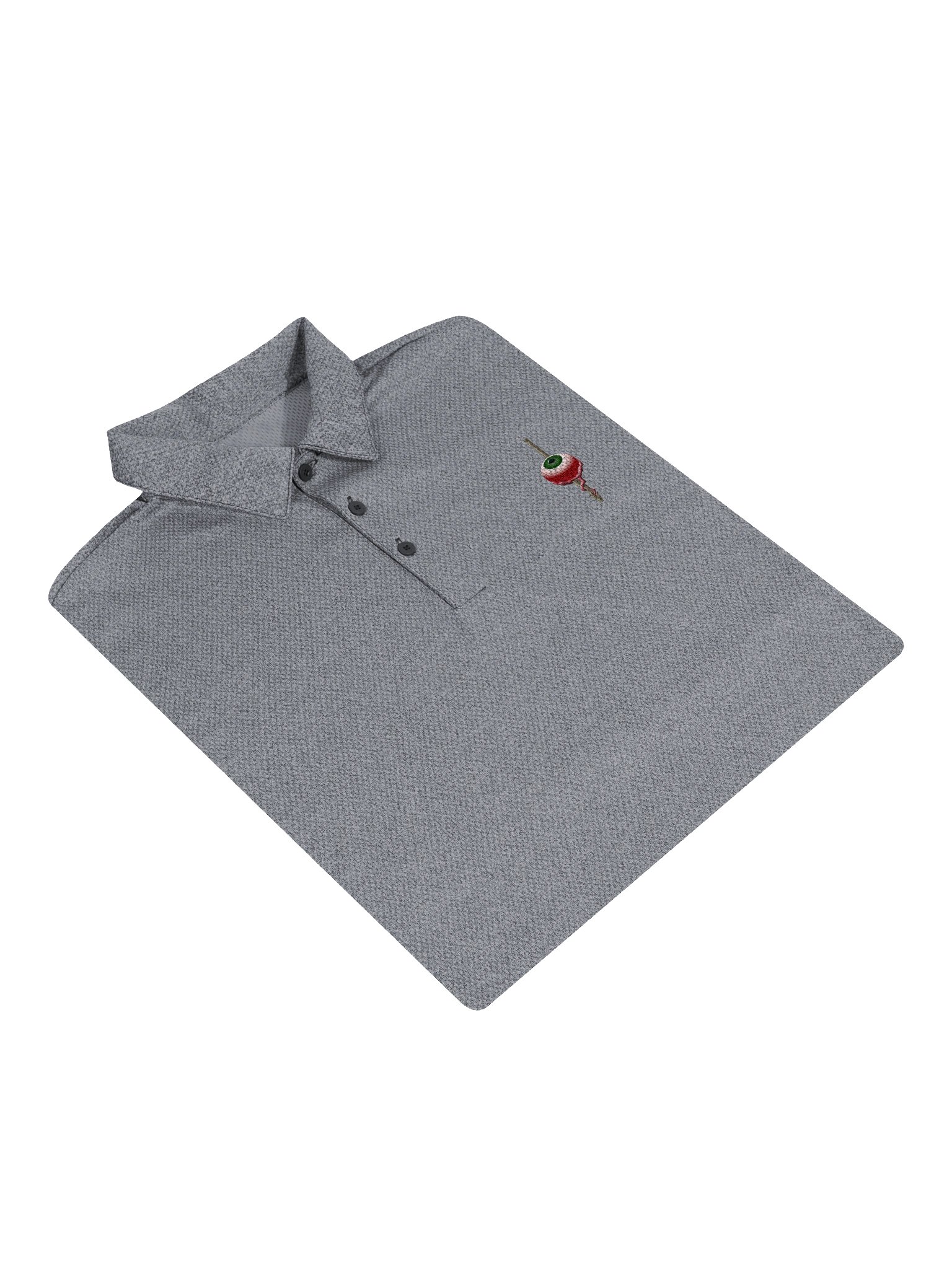 Dude, you're muted - Adidas Space-Dyed Polo Shirt product image (24)