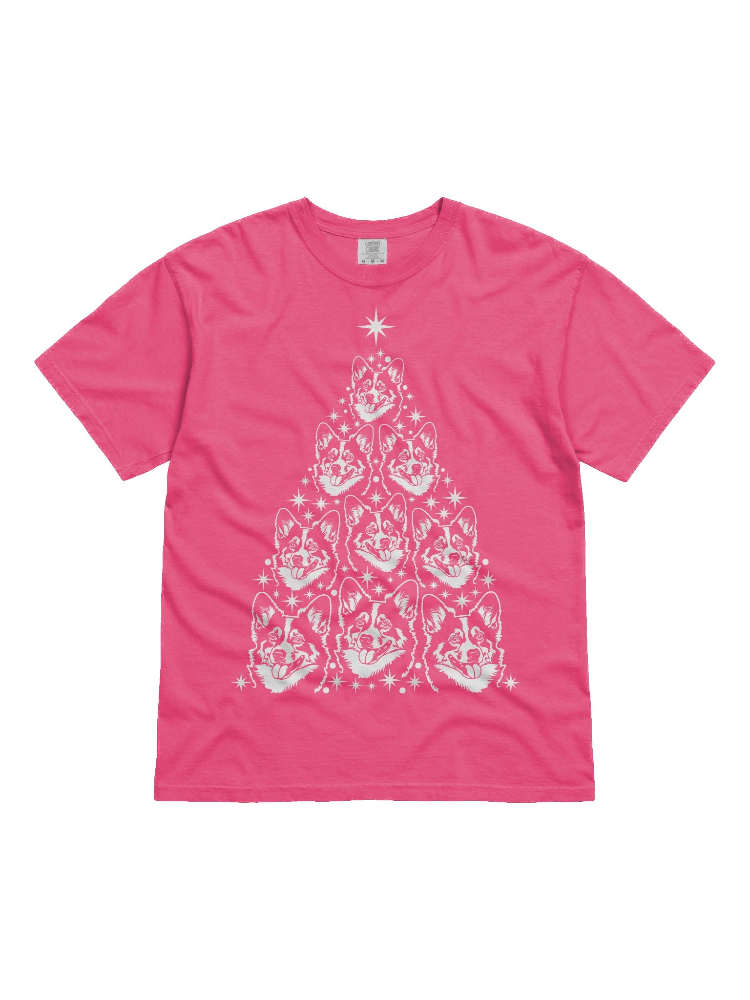 Pembroke/Cardigan Welsh Corgi Christmas Tree T-Shirt product image (2)