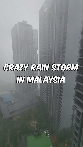 This a Typhoon!? Malaysia's Weather Turned CRAZY! 🇲🇾

I've Never Seen Rain Like This in Malaysia... 35 Floors Up... Then the ...