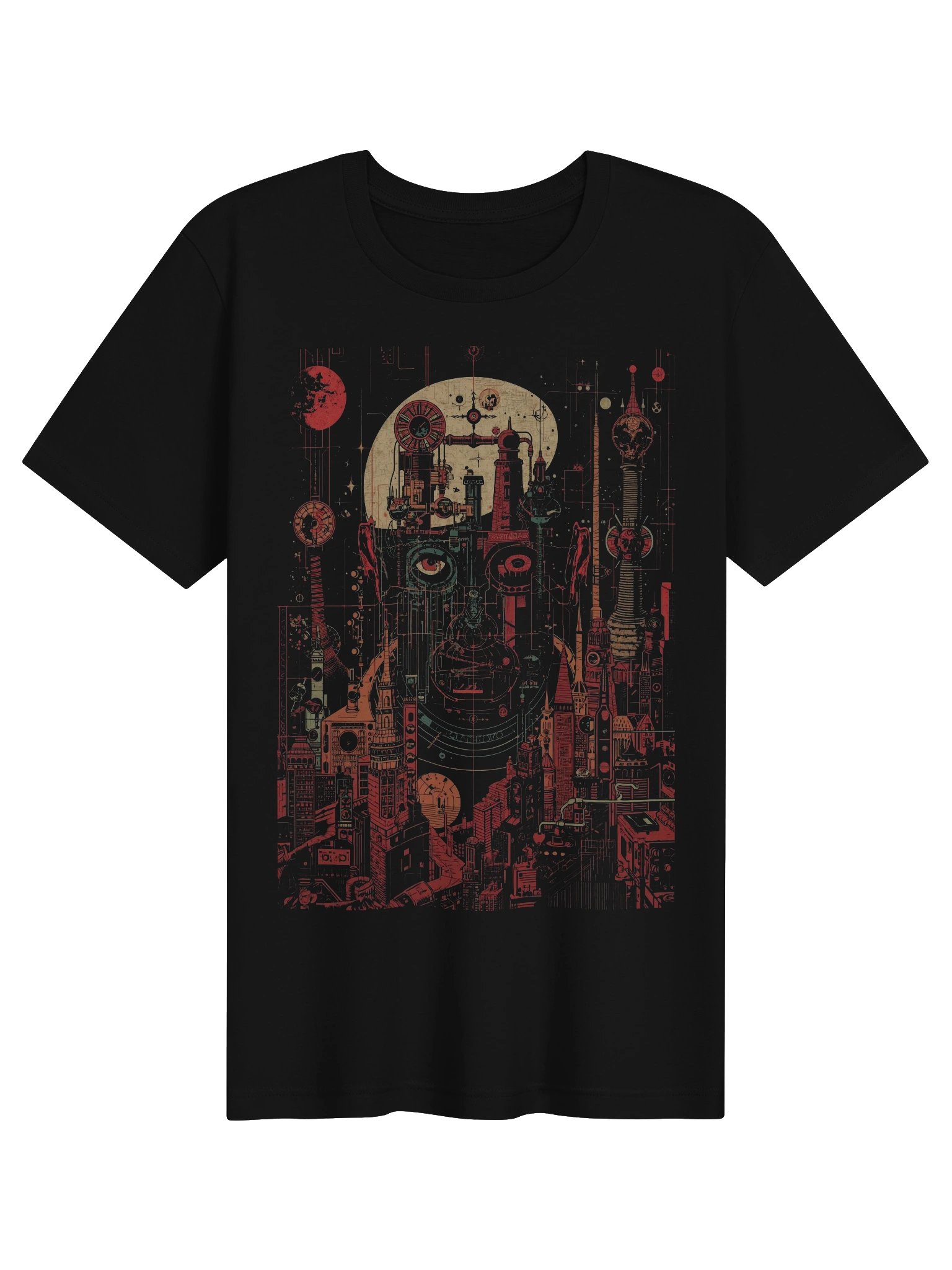 Cityscape Fusion Lightweight T-Shirt product image (1)