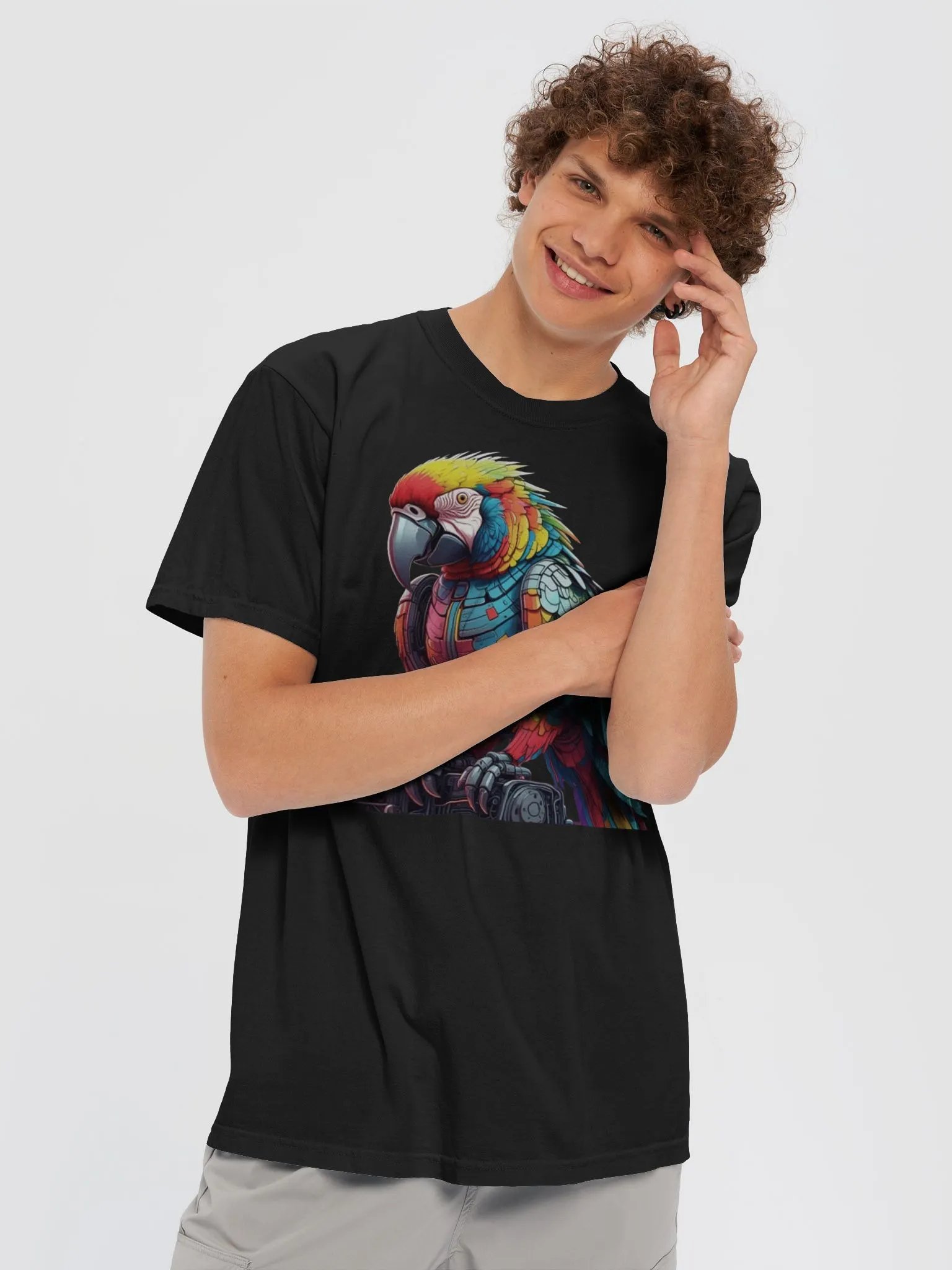 Macaw Robot 1 - T Shirt product image (13)