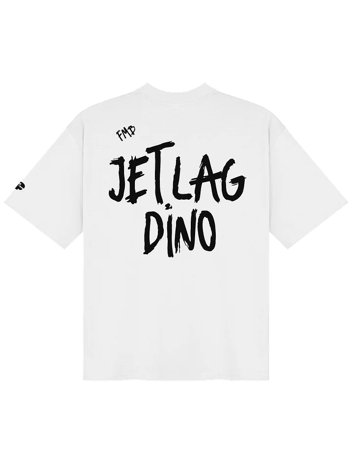 FMB ∣ JETLAG DINO Center X Oversized Tee white product image (2)