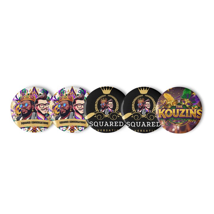 Squared Conversations Pin Set product image (1)