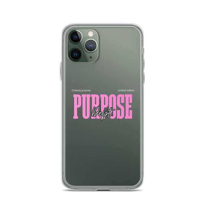 PURPOSE Dept. iPhone® Clear Case product image (1)