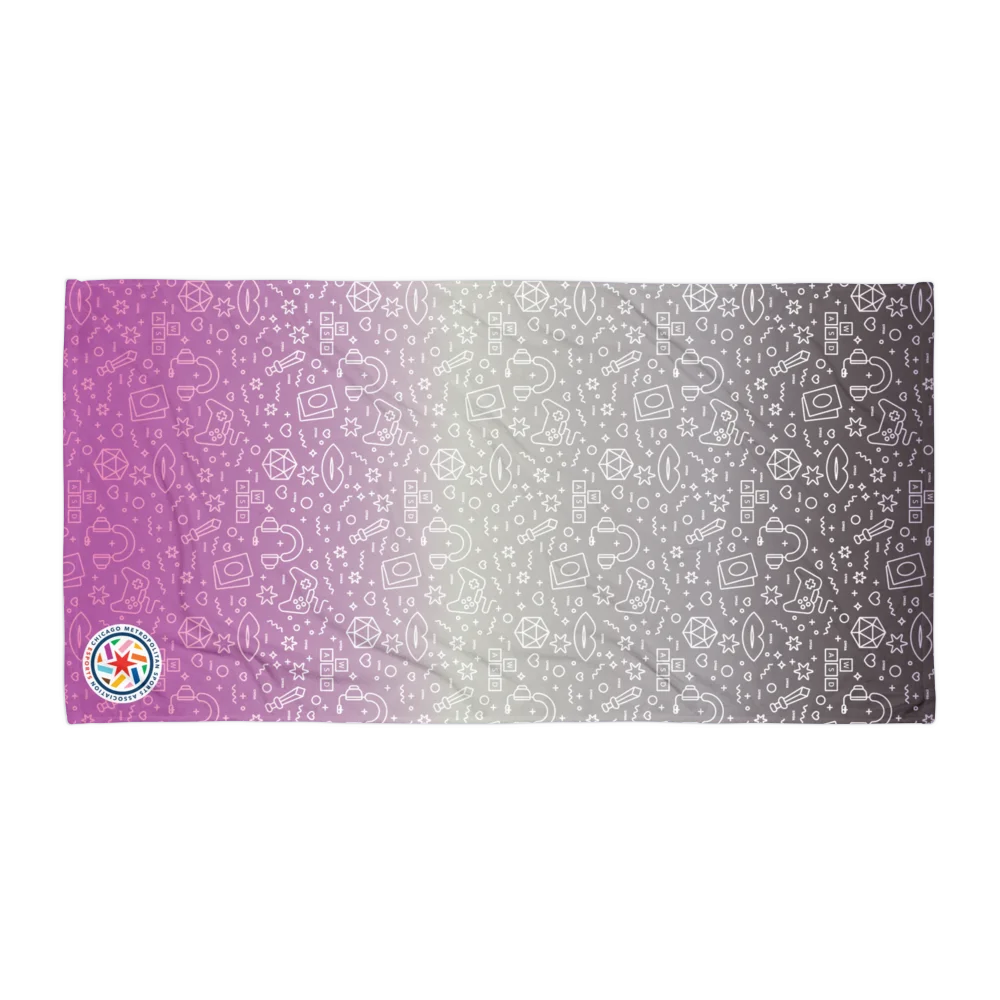 Asexual Pride Beach Towel product image (1)