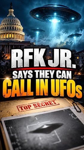 RFK Jr. says a group of people—including a high-level NASA scientist and former military personnel—approached him with claims...