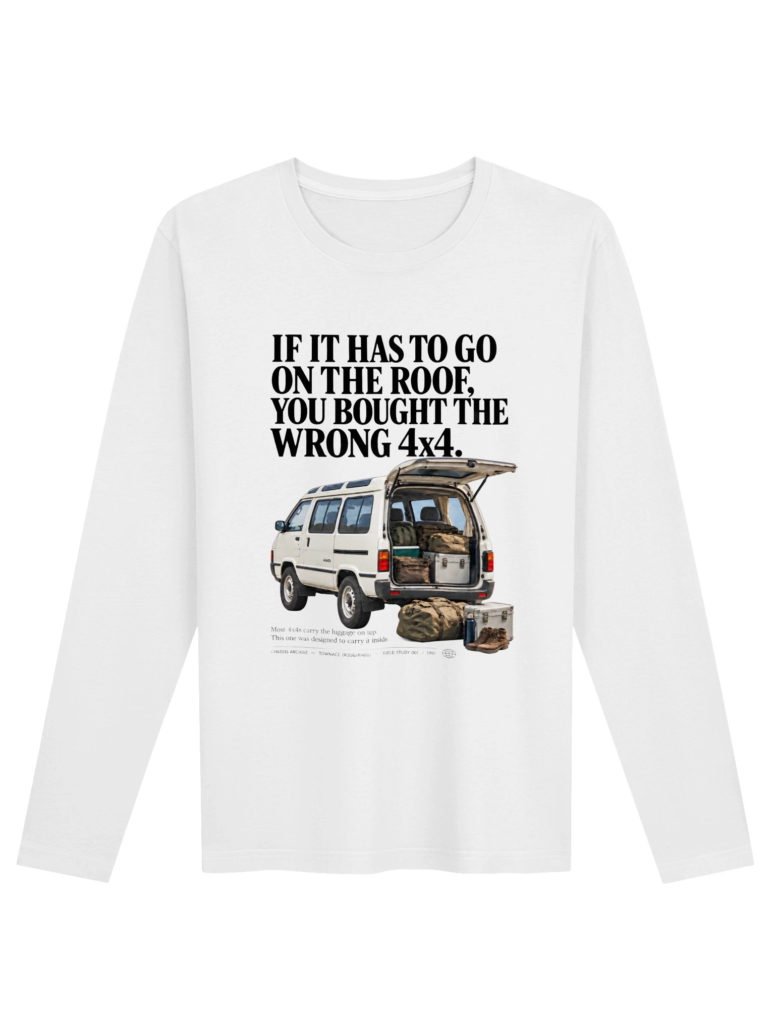 Wrong 4x4: 1991 Toyota TownAce 4WD Long Sleeve product image (1)
