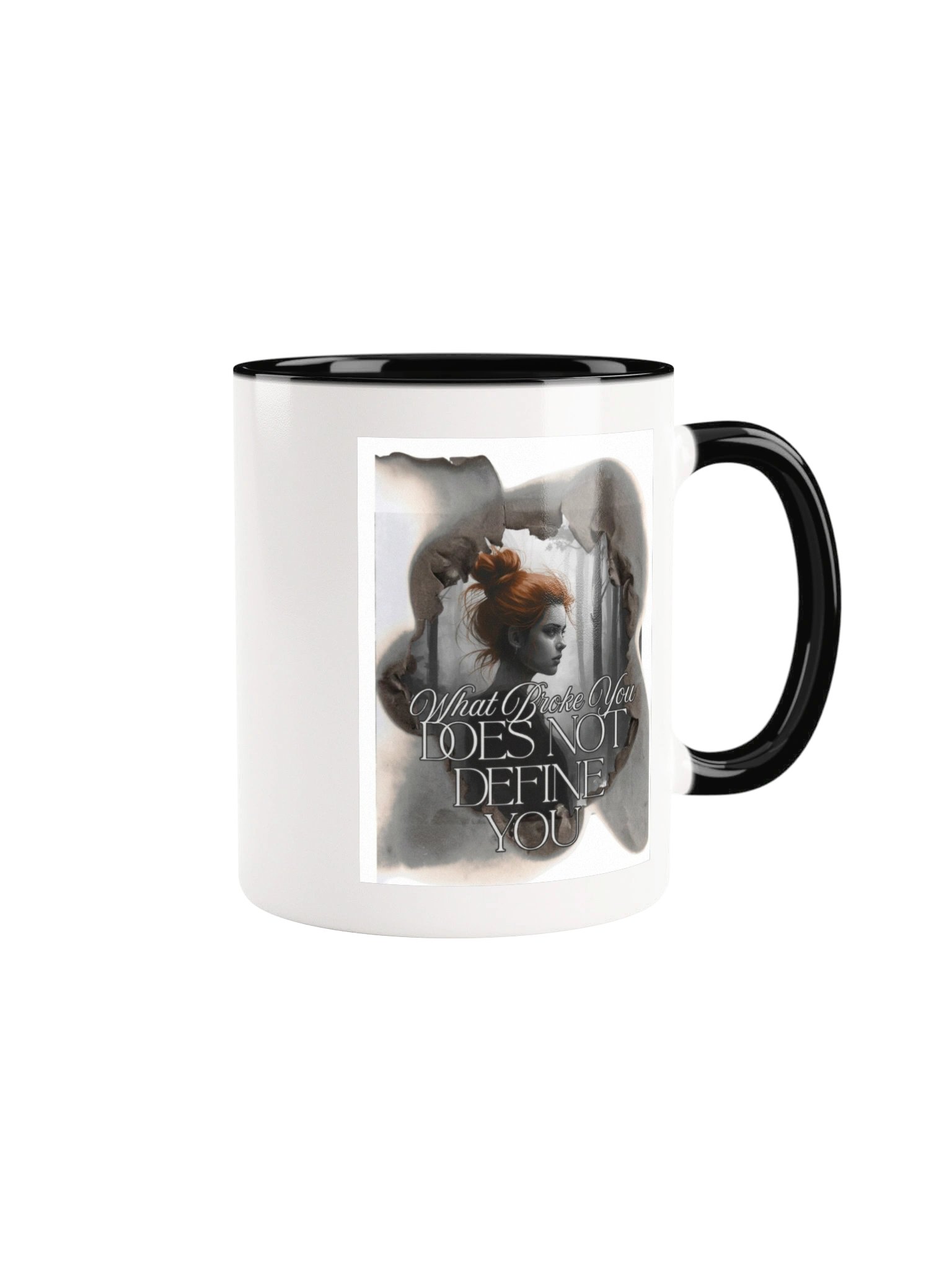 Mind Matter- What Broke You Does Not Define You- Multi Colored Mug product image (1)