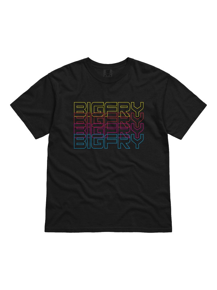 BIGFRY™ | STACKED TEE (BLACK) product image (1)
