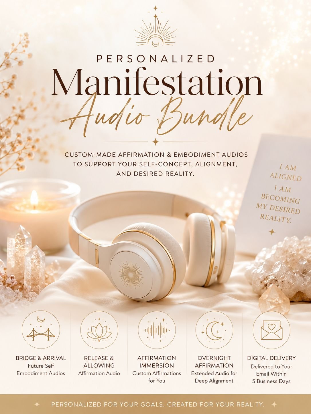 ✨ Personalized Manifestation Audio Bundle product image (1)