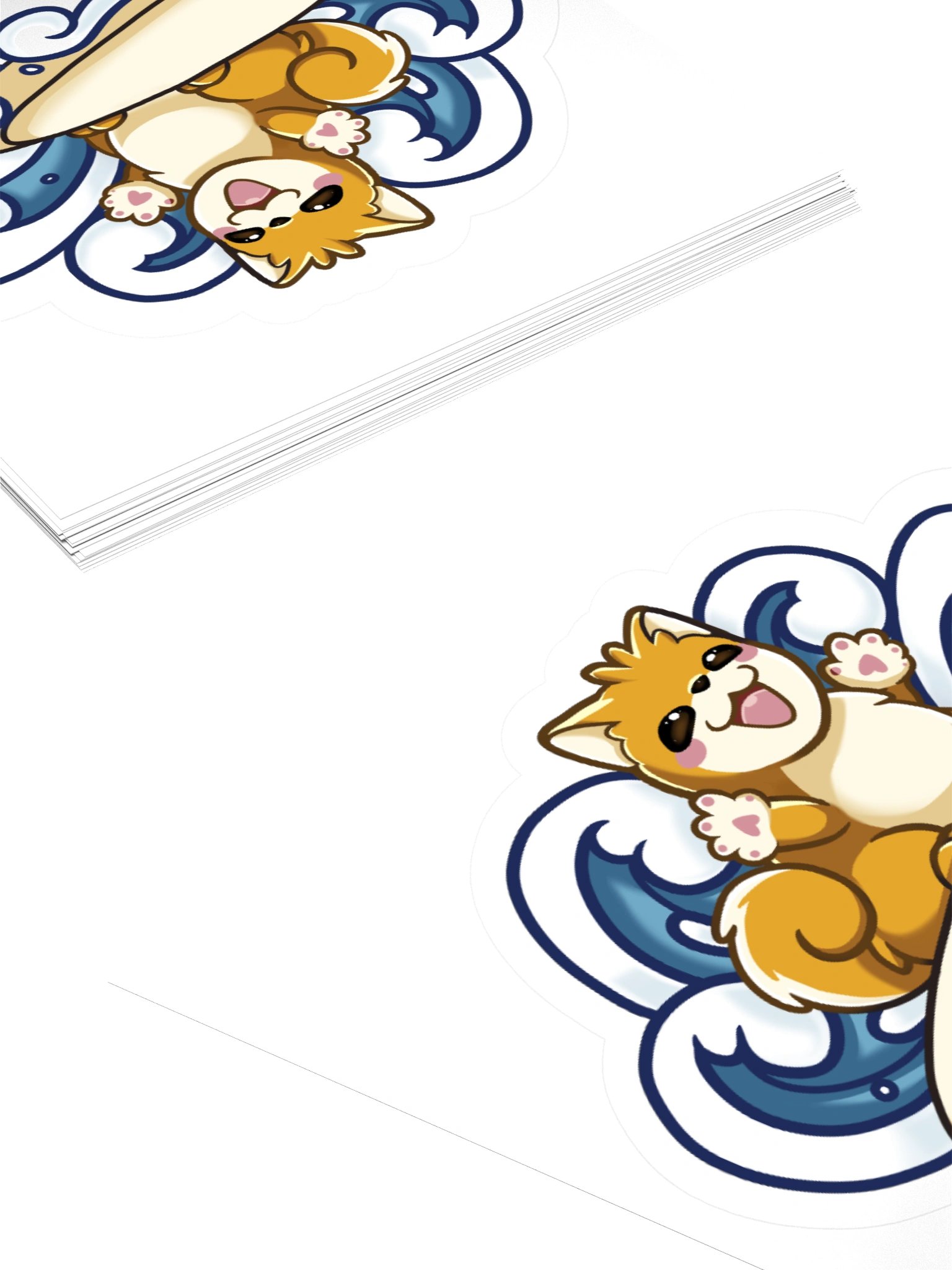 Surfing Jeff Sticker product image (4)