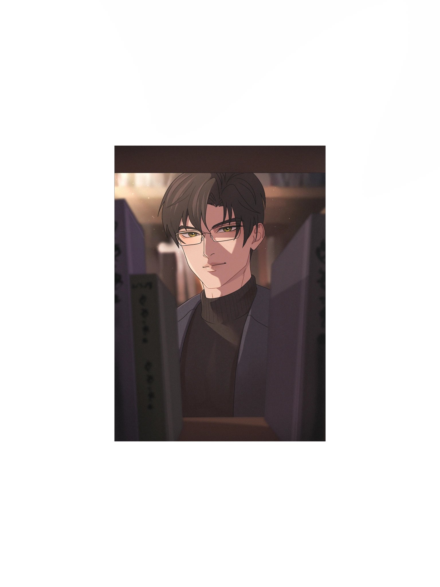 Zayne Library Art Print product image (1)