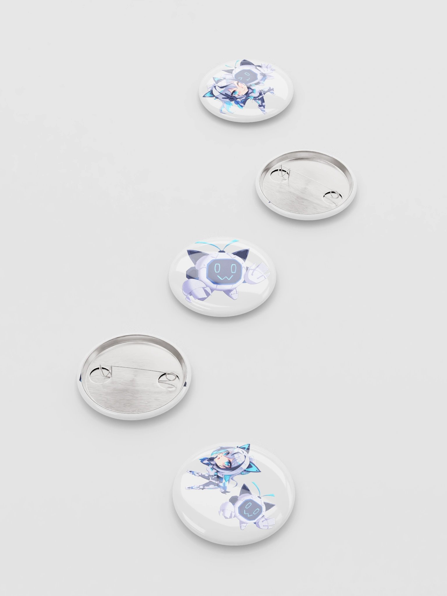 Chibi art pins product image (8)