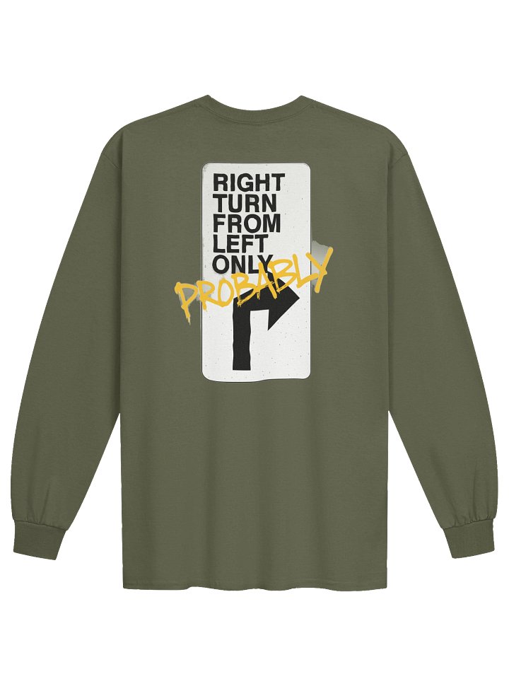 PROBABLY — Hook Turn | Graphic Long Sleeve Shirt | Melbourne Streetwear product image (1)