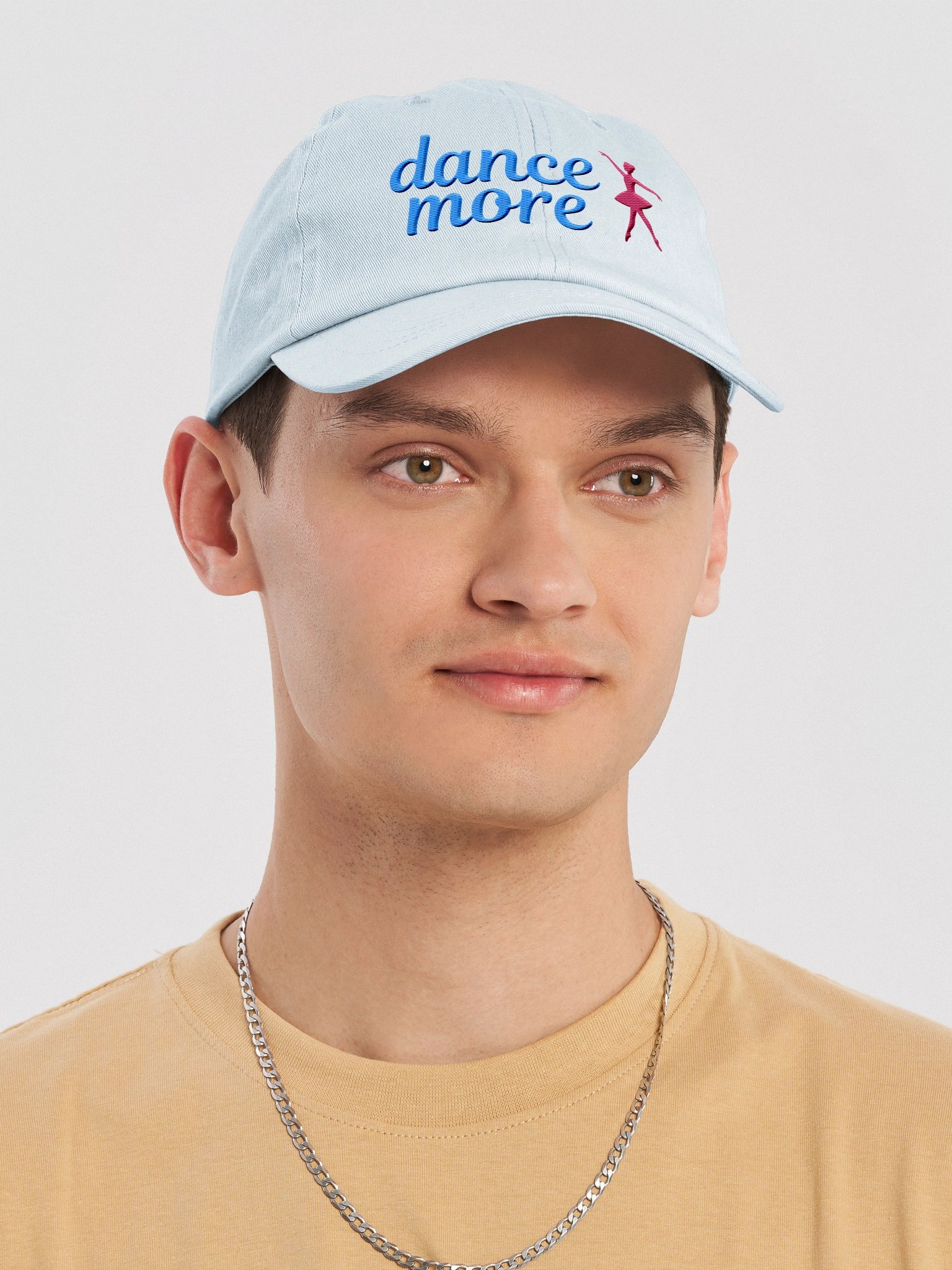 Dance More Ballet Silhouette Dad Hat product image (20)