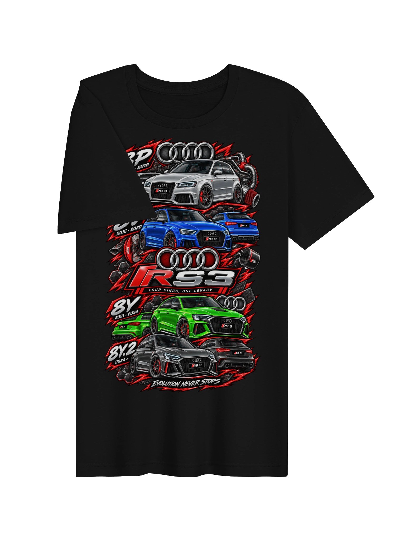 Audi RS3 Evolution Tee product image (4)