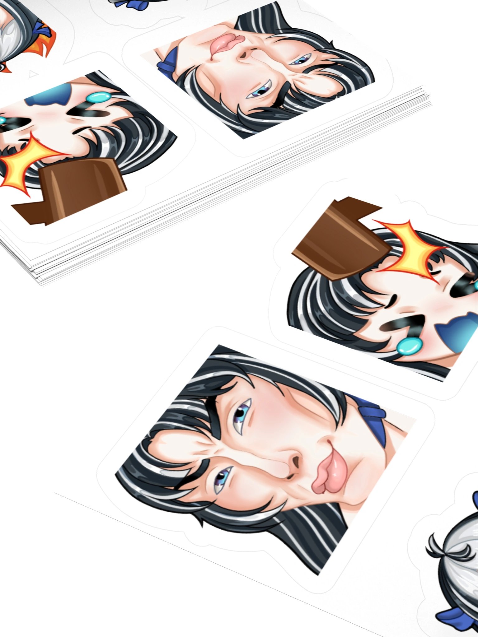 MEME PACK HARP SEAL CHIYO STICKERS product image (4)