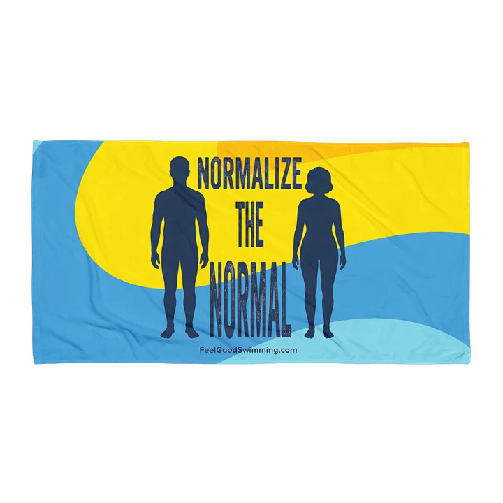 The Normalize the Normal Beach Towel product image (1)