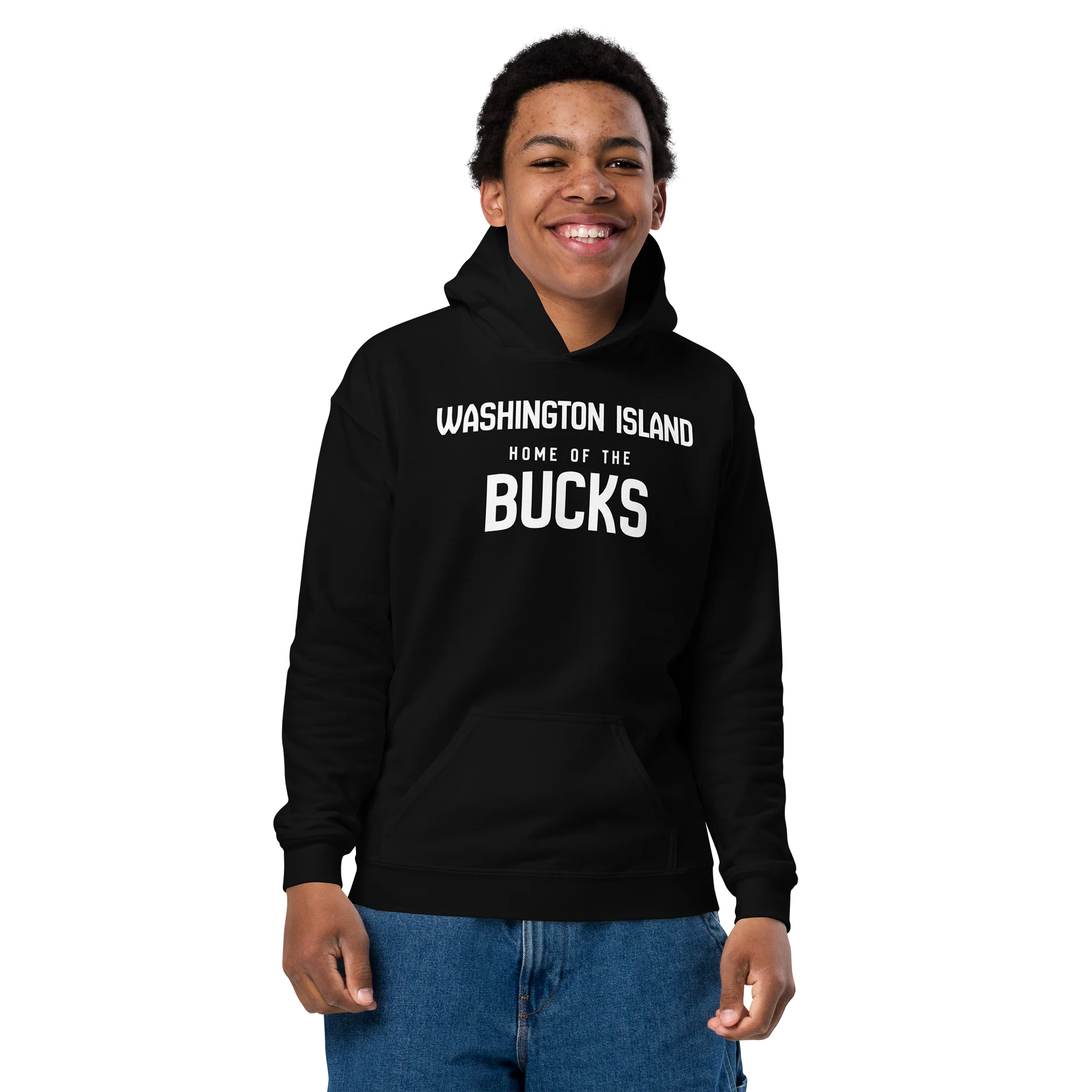 Kids Washington Island Classic Hoodie product image (3)