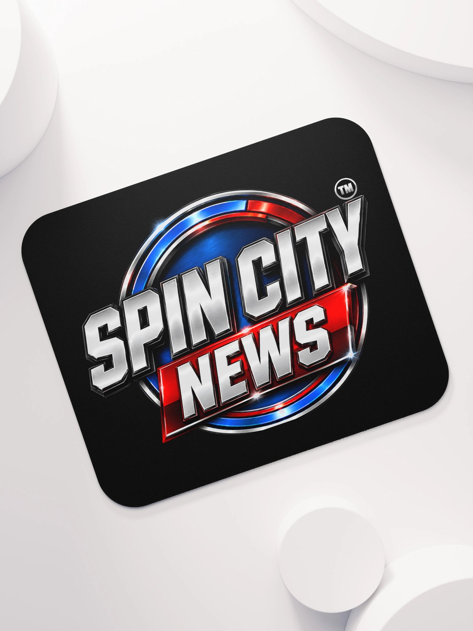 Spin City News Globe Mouse Pad product image (7)