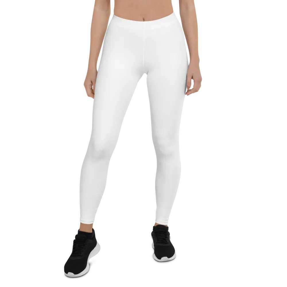 White Zenith Women's Leggings product image (2)