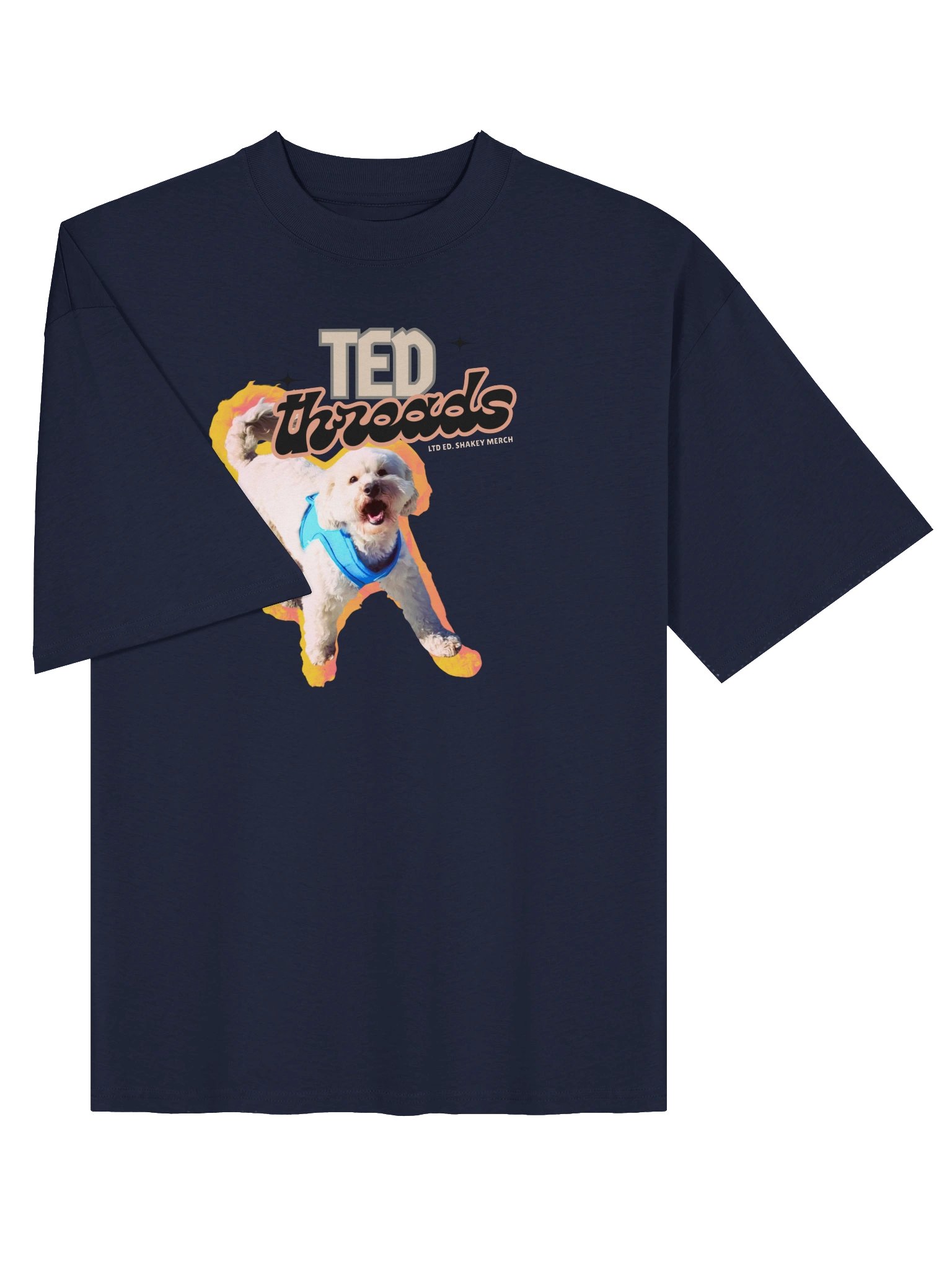 TED Threads Graphic Oversized Tee product image (15)