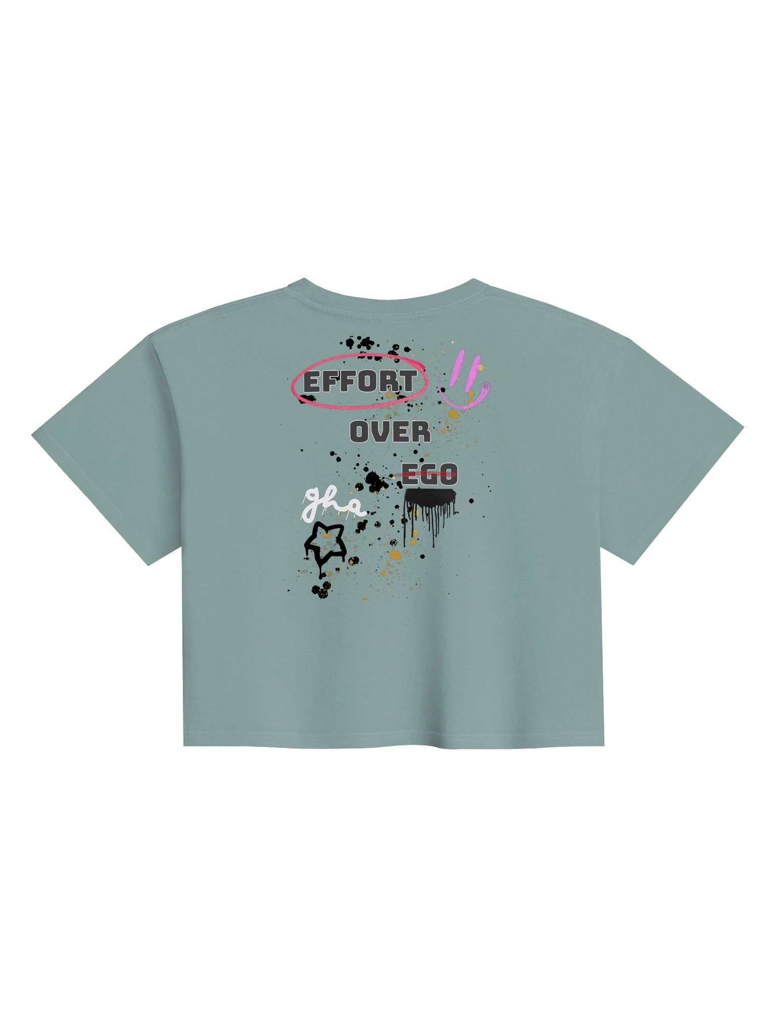 Effort Over Ego Crop Top product image (2)