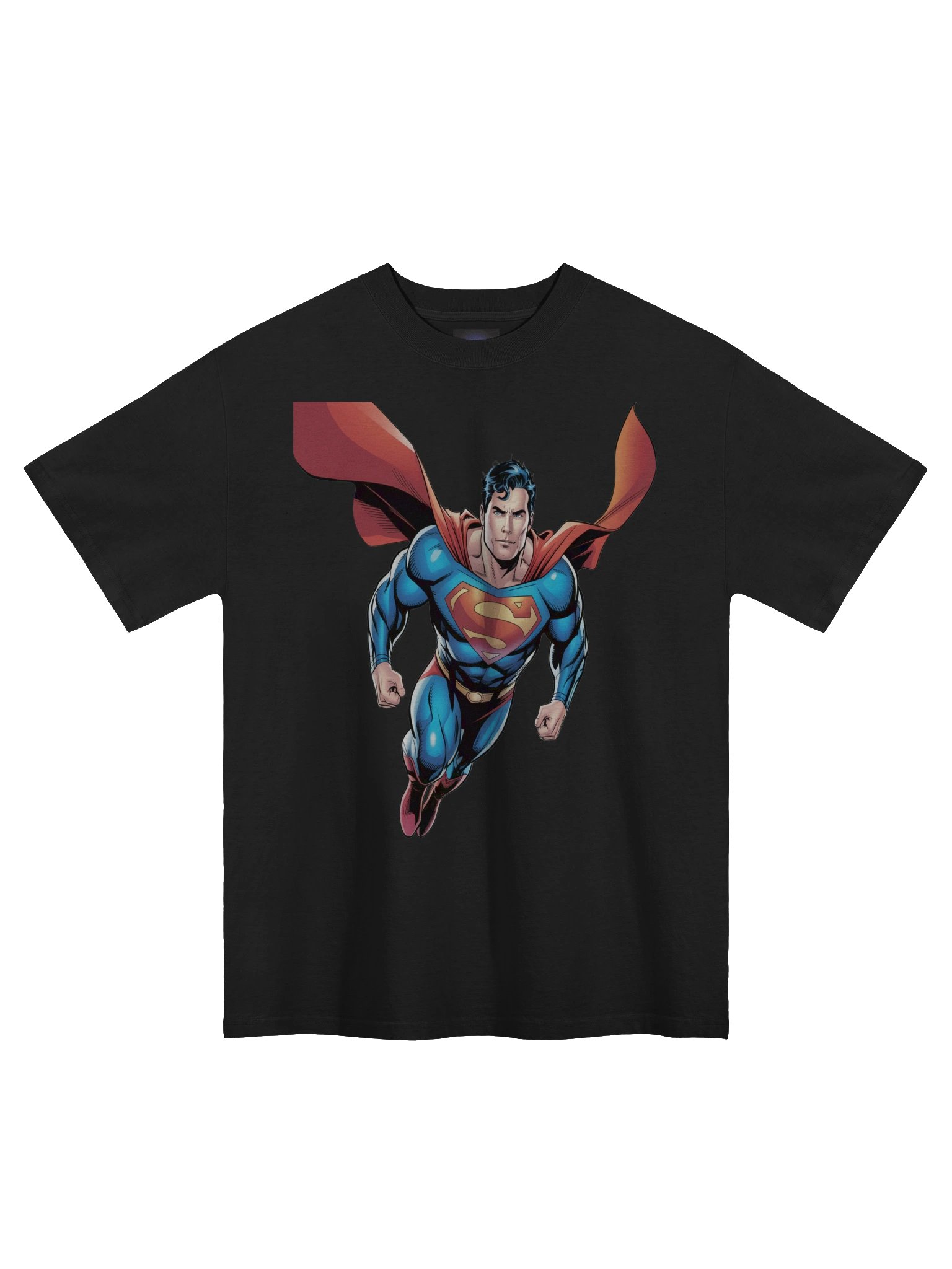 Superman Twilight Soar Oversized Faded T-Shirt product image (3)