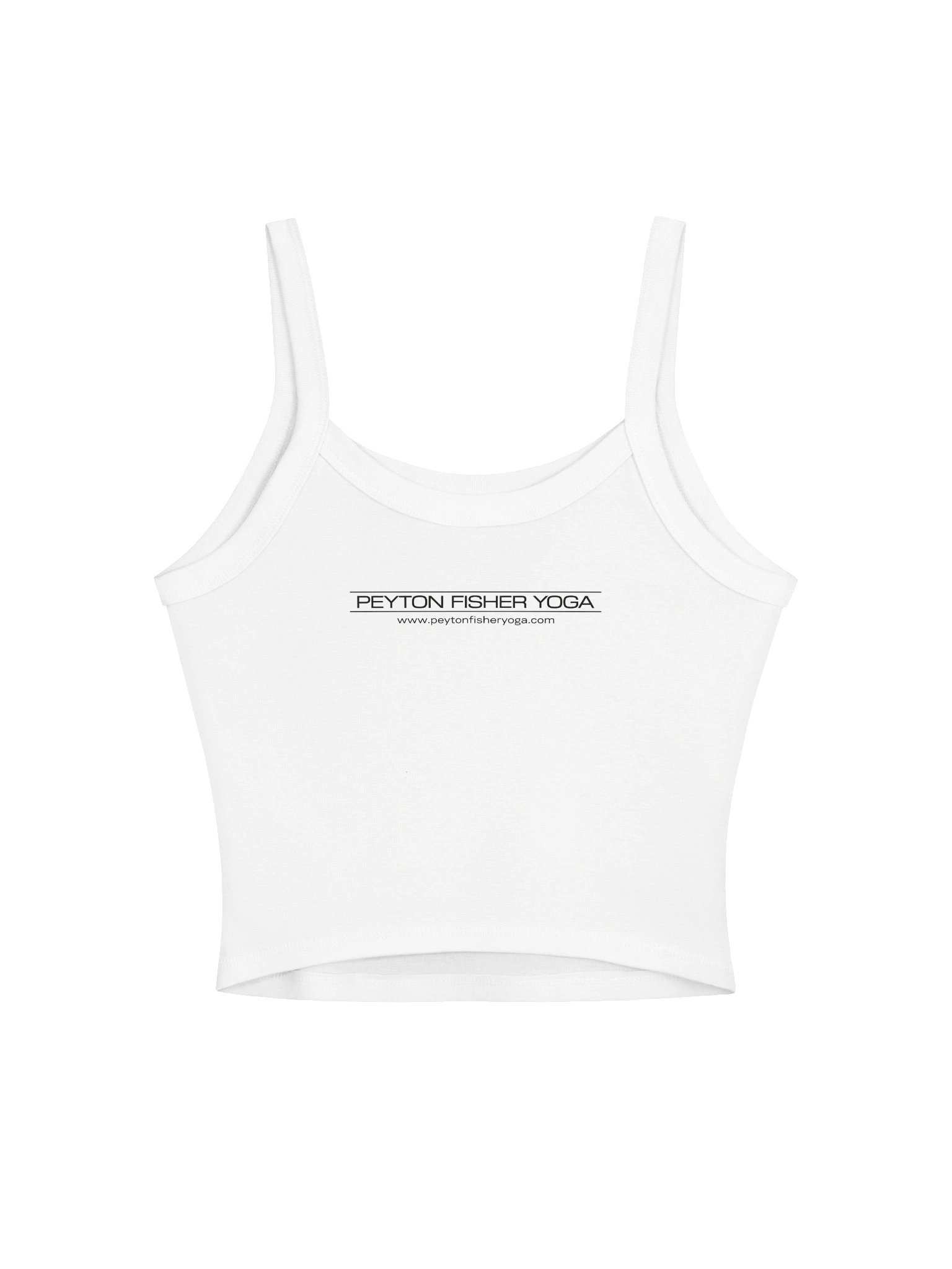 Clinical Micro-Rib Tank (White) *Print on Back product image (2)