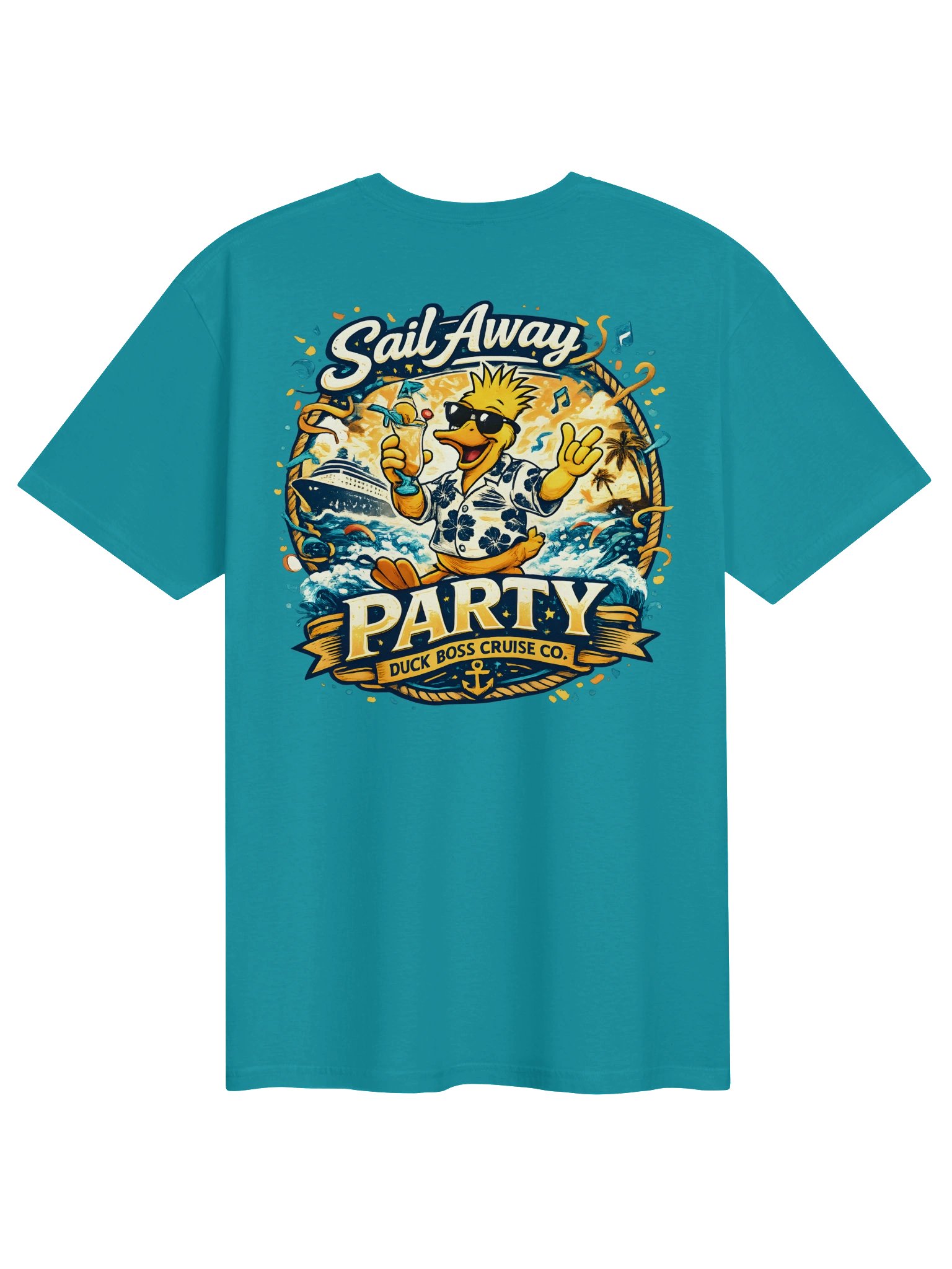 Sail Away Party Duck Boss Tee product image (2)